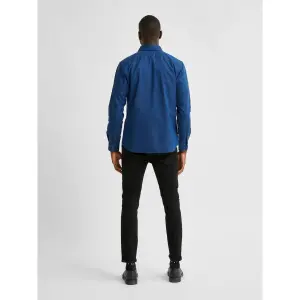 Overhemd Selected New-mark manches longues slim image-4