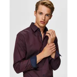Hemd Selected New-mark manches longues slim image-4
