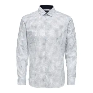 Overhemd Selected New-mark manches longues slim image-0