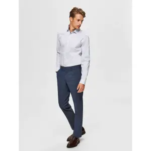 Overhemd Selected New-mark manches longues slim image-2