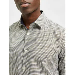Long sleeve shirt Selected slim New-mark image-3