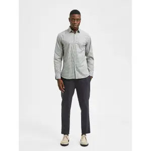 Long sleeve shirt Selected slim New-mark image-4