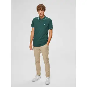 Kurzarm-Poloshirt Selected Newseason image-2