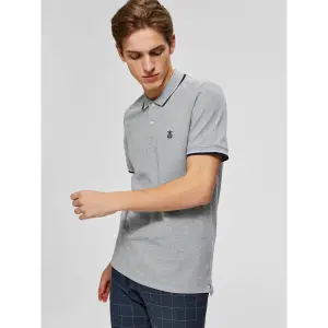 Short sleeve polo shirt Selected Newseason image-4