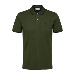 Kurzarm-Poloshirt Selected Newseason image-0