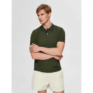 Kurzarm-Poloshirt Selected Newseason image-2
