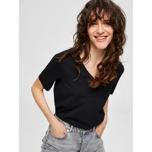 Damen-T-Shirt Selected Standard image-5