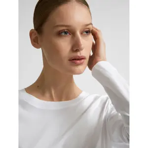 Women's long sleeve T-shirt Selected Standard image-4