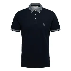 Short sleeve polo shirt Selected Twist image-0