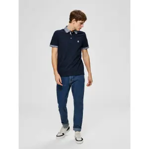 Short sleeve polo shirt Selected Twist image-2