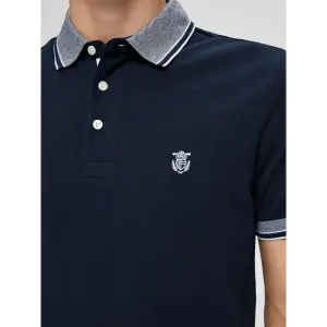 Short sleeve polo shirt Selected Twist image-4