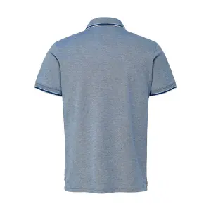 Short sleeve polo shirt Selected Twist image-3