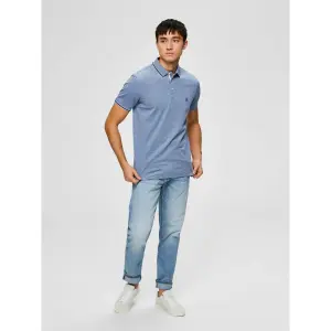 Short sleeve polo shirt Selected Twist image-2
