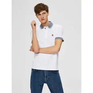 Kurzarm-Poloshirt Selected Twist image-1