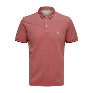 Kurzarm-Poloshirt Selected Twist image-0