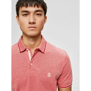 Kurzarm-Poloshirt Selected Twist image-5