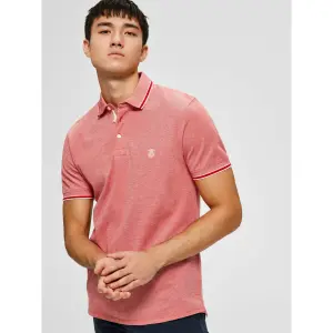 Kurzarm-Poloshirt Selected Twist image-3