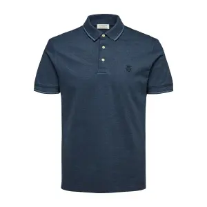 Short sleeve polo shirt Selected Twist image-0