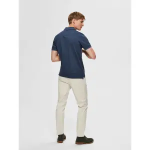 Short sleeve polo shirt Selected Twist image-4