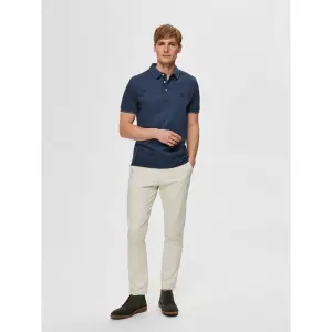 Short sleeve polo shirt Selected Twist image-2