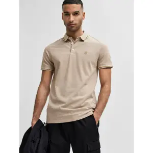 Kurzarm-Poloshirt Selected Twist image-3