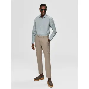 Shirt Selected Linen manches longues slim image-1