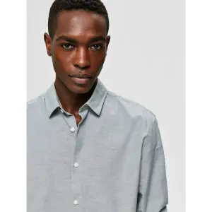 Shirt Selected Linen manches longues slim image-5
