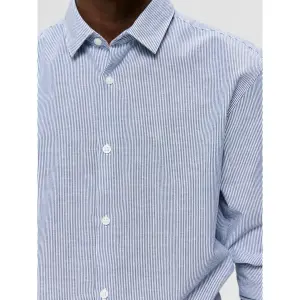 Hemd Selected Linen manches longues slim image-5