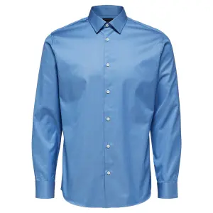 Hemd Selected Pen-pelle manches longues slim image-0
