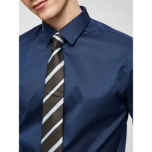 Shirt Selected Pen-pelle manches longues slim image-6