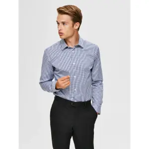 Shirt Selected Pen-pelle manches longues slim image-1