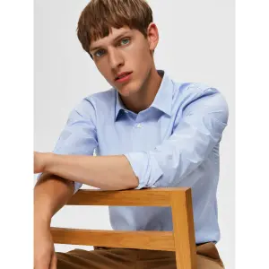 Shirt Selected Pen-pelle manches longues slim image-5