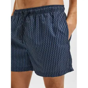 Short Selected Slhclassic Aop image-4