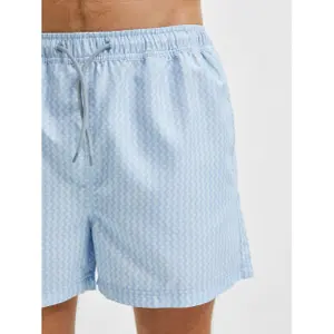 Short Selected Slhclassic Aop image-3