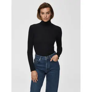 Women's turtleneck sweater Selected Costa image-1