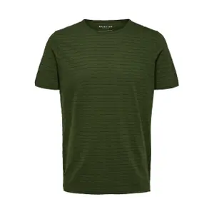 T-shirt Selected manches courtes Col rond Morgan image-0