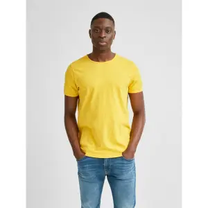 T-shirt Selected manches courtes Col rond Morgan image-1
