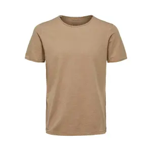 T-shirt Selected manches courtes Col rond Morgan image-0