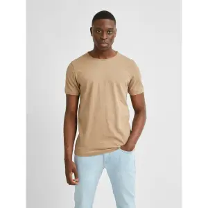 T-shirt Selected manches courtes Col rond Morgan image-1