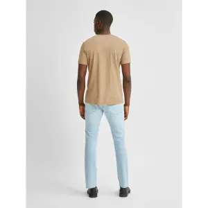 T-shirt Selected manches courtes Col rond Morgan image-4