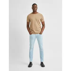 T-shirt Selected manches courtes Col rond Morgan image-2