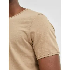 T-shirt Selected manches courtes Col rond Morgan image-5