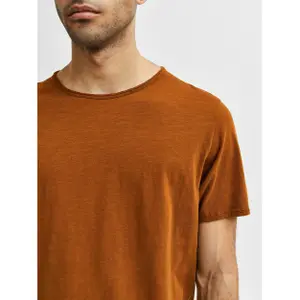 T-shirt Selected manches courtes Col rond Morgan image-2