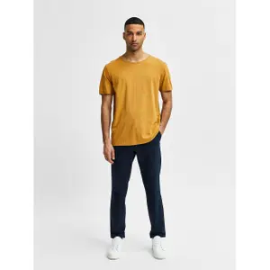 T-shirt Selected manches courtes Col rond Morgan image-3