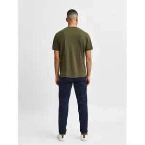 T-shirt Selected manches courtes Col rond Morgan image-5