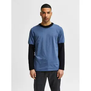 T-shirt Selected manches courtes Col rond Morgan image-2