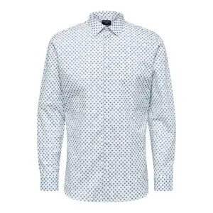 Shirt Selected Pen-marvin manches longues slim image-0