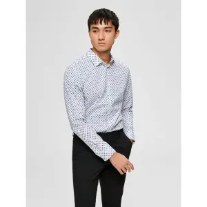 Shirt Selected Pen-marvin manches longues slim image-1
