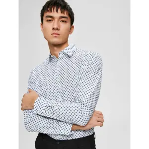 Shirt Selected Pen-marvin manches longues slim image-3