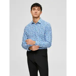 Shirt Selected Pen-Kenny manches longues slim image-1